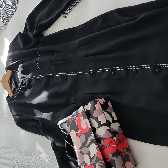 Debra Michaels Collection sz 10 crepe dress - Picture 8 of 13